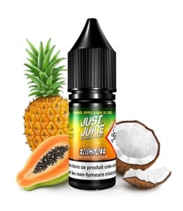 E liquide Pineapple Papaye & Coconut Nic Salt Just Juice | Sel de Nicotine