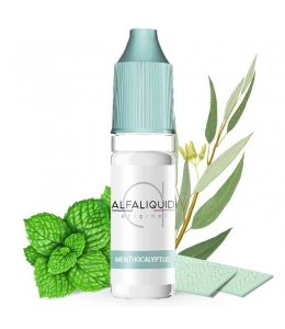 2,12€ - E-liquide Menthocalyptus Alfaliquid | Menthe Chewing-gum Eucalyptus