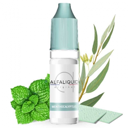 2,12€ - E-liquide Menthocalyptus Alfaliquid | Menthe Chewing-gum Eucalyptus