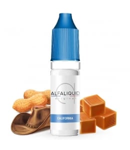 E-liquide Classic California Alfaliquid | Tabac blond Cacahuète caramélisée
