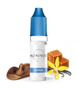 2,12€ - E-liquide Classic American Alfaliquid | Tabac blond Vanille Caramel