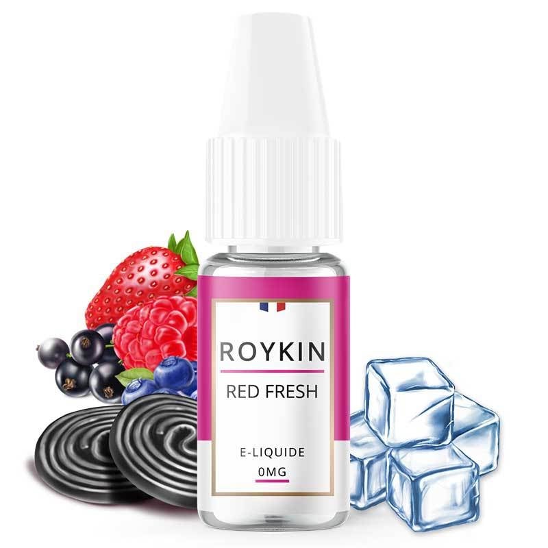 E liquide Red Fresh Roykin | Fruits rouges Réglisse Frais