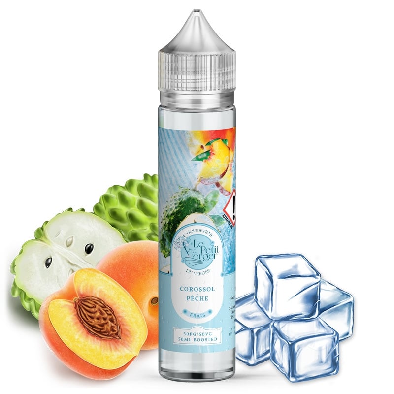 E liquide Corossol Pêche Frais Le Petit Verger 50ml