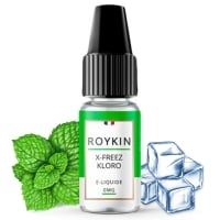 E liquide X-Freez Kloro Roykin | Menthe Chlorophylle Frais