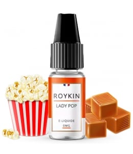 E liquide Lady Pop Roykin | Pop corn Caramel