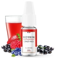 E liquide Crazy Red Roykin | Boisson Fruits rouges Cassis
