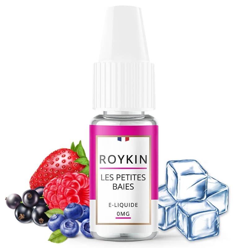 E liquide Les Petites Baies Roykin | Fruits rouges Cassis Myrtilles Baies Frais