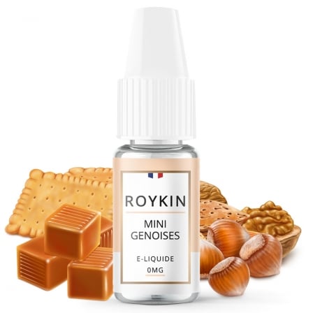 E liquide Mini Génoise Roykin | Biscuit Caramel Fruits à coque