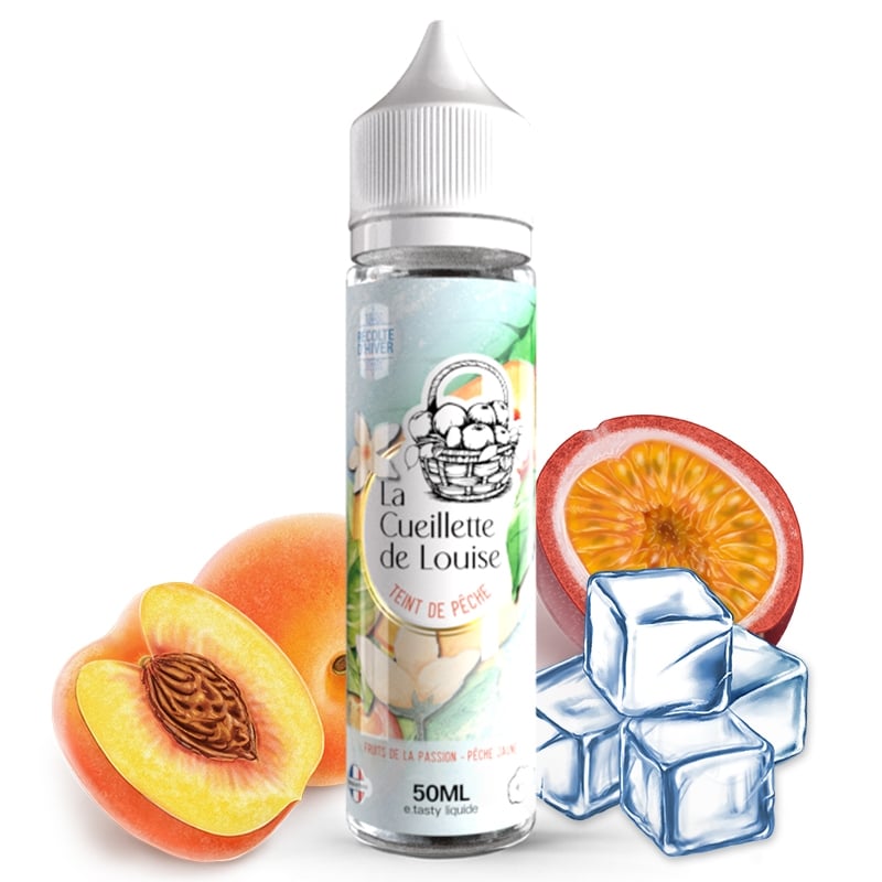 E liquide Teint de Pêche Récolte d'hiver La Cueillette de Louise 50ml