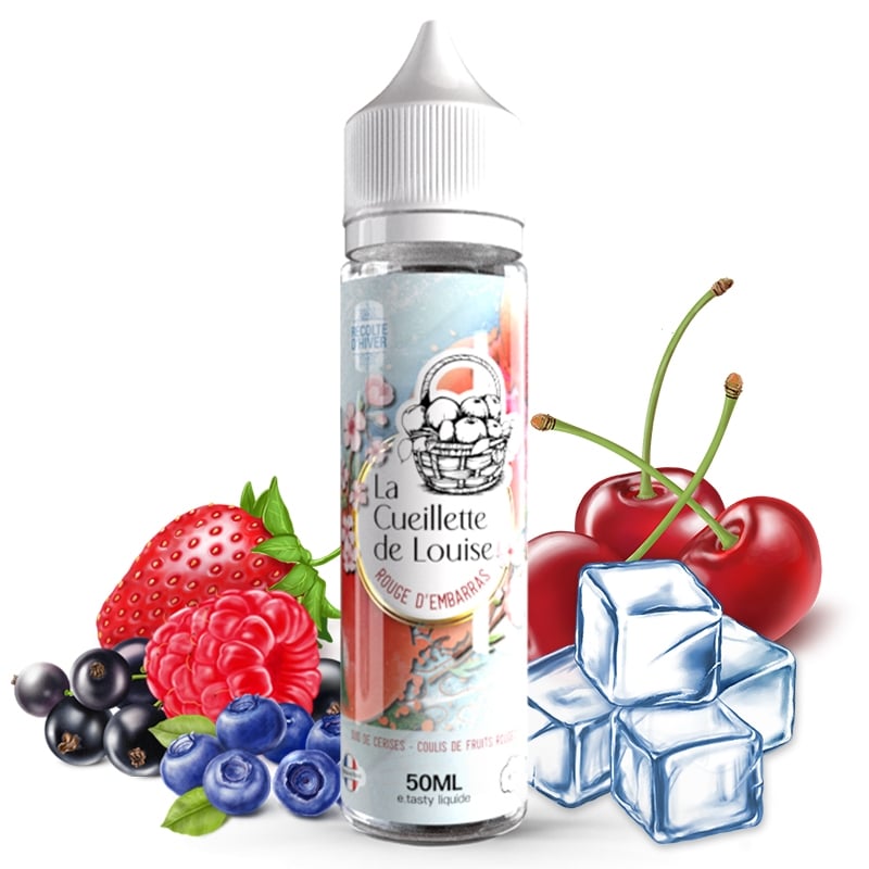 E liquide Rouge d'Embarras Récolte d'hiver La Cueillette de Louise 50ml