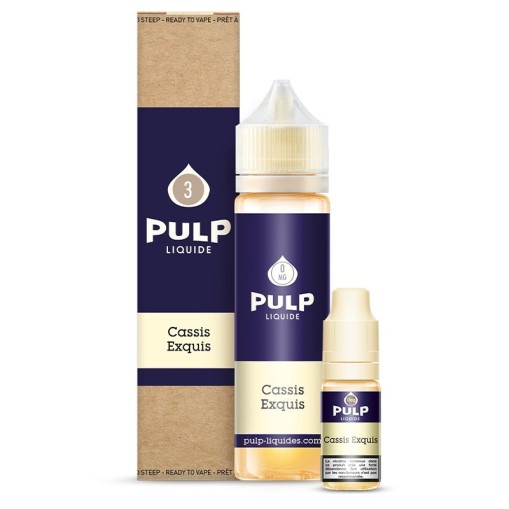 E liquide Pack 60ml Cassis Exquis PULP 