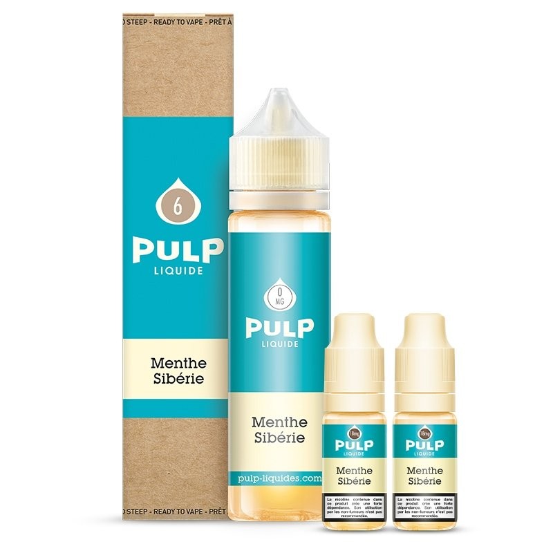 E liquide Pack 60ml La Menthe Sibérie PULP