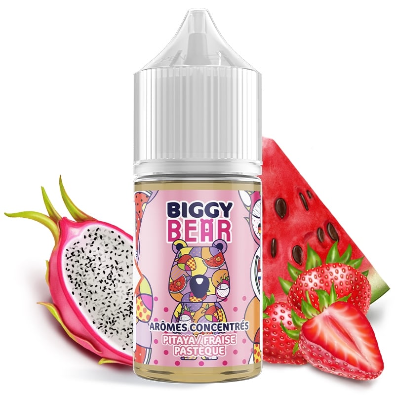 Concentré Pitaya Fraise Pastèque Biggy Bear Arome DIY