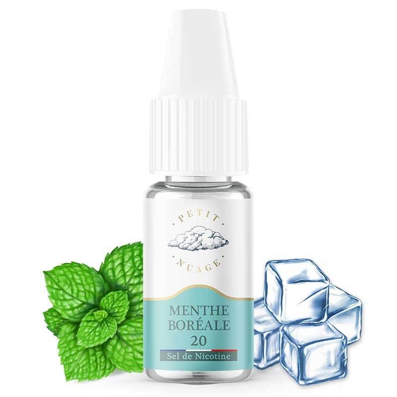 E liquide Menthe Boréale Sels de nicotine Petit Nuage | Sel de Nicotine