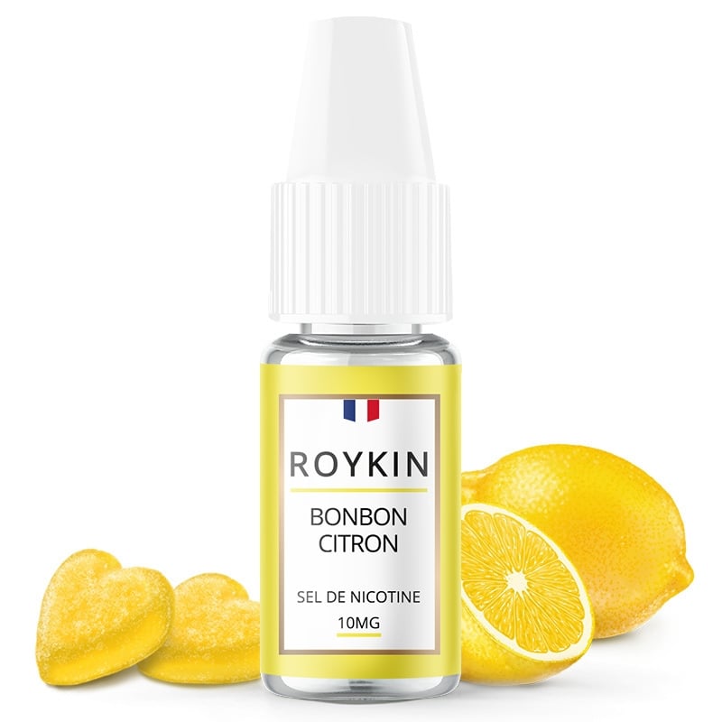 E liquide Bonbon Citron sels de nicotine Roykin | Sel de Nicotine