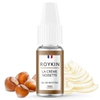 E liquide Crème de Noisette sels de nicotine Roykin | Sel de Nicotine