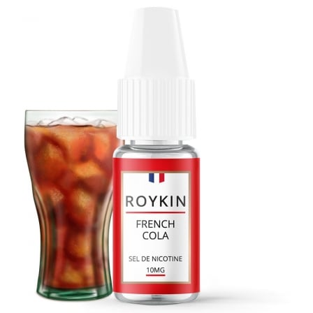 E liquide French Cola sels de nicotine Roykin | Sel de Nicotine