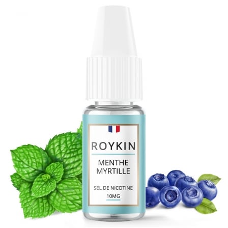 E liquide Menthe Myrtille sels de nicotine Roykin | Sel de Nicotine