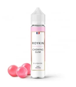 E liquide Chewing Gum Roykin Shortfill 50ml