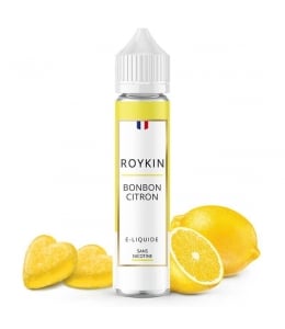 E liquide Bonbon Citron Roykin Shortfill 50ml