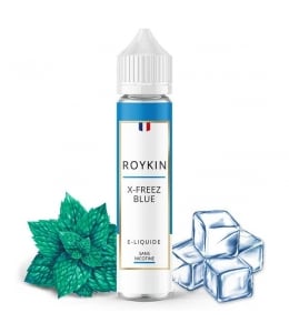 E liquide X-Freez Blue Roykin Shortfill 50ml