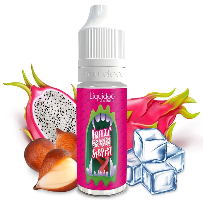 E liquide Freeze Dragon Serpent Liquideo | Fruit du dragon Fruit du serpent Frais