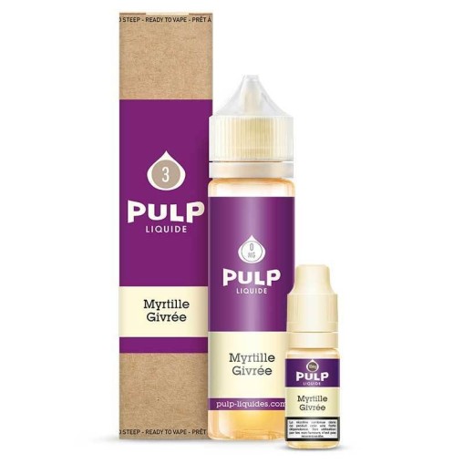 E liquide Pack 60ml Myrtille Givrée PULP