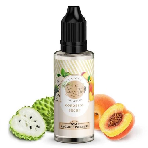 Concentré Corossol Pêche Le Petit Verger Arome DIY