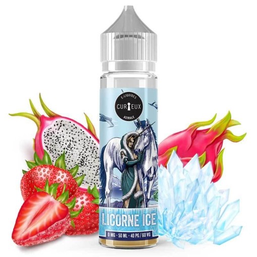 E liquide Licorne Ice Curieux 50ml / 40ml