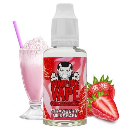 Concentré Strawberry Milkshake Vampire Vape Arome DIY