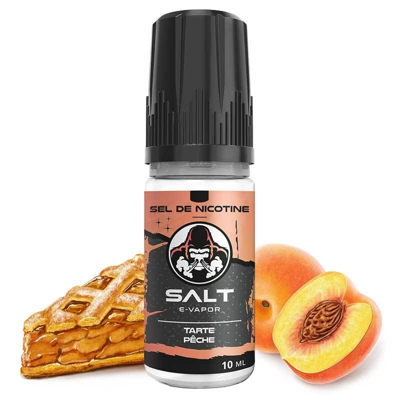 E liquide Tarte Pêche Salt E-Vapor | Sel de Nicotine