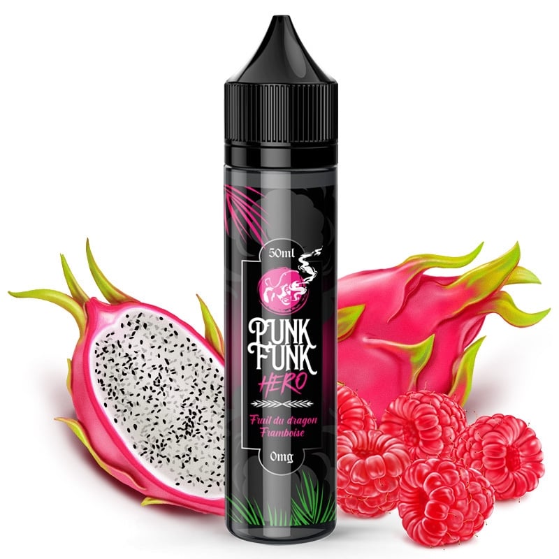 E liquide Fruit du Dragon Framboise Punk Funk Hero 50ml