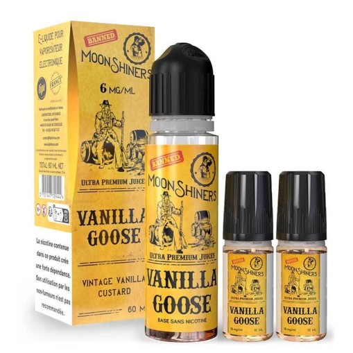E liquide Vanilla Goose Moonshiners 60ml