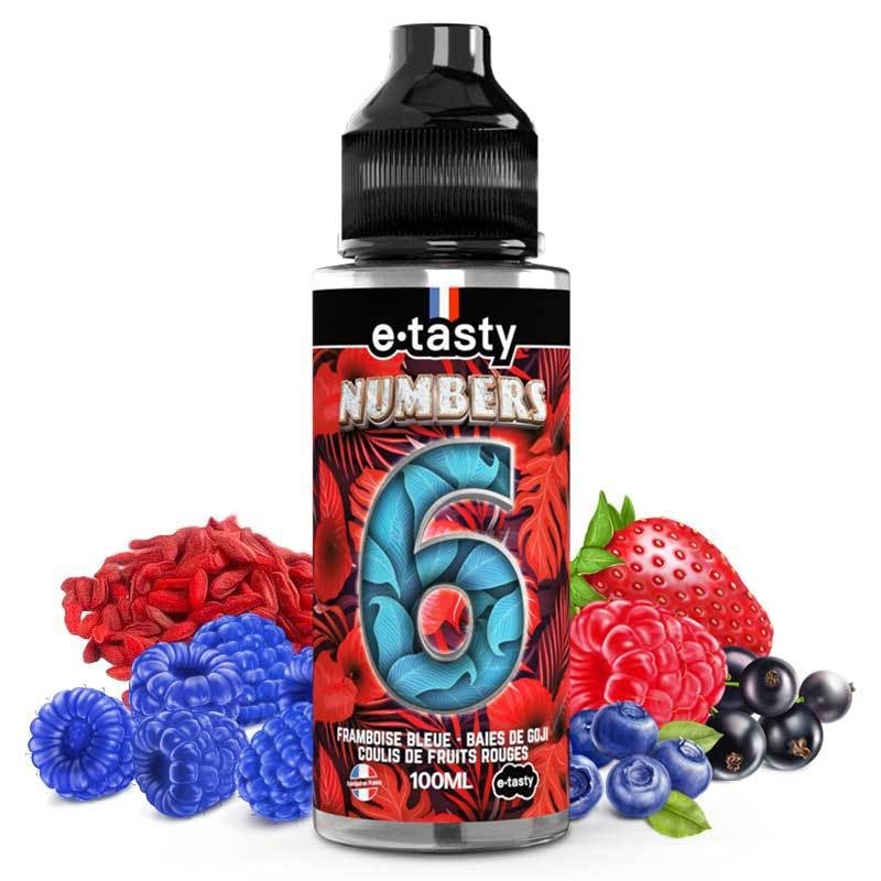 E liquide Numbers 6 E-Tasty 100ml