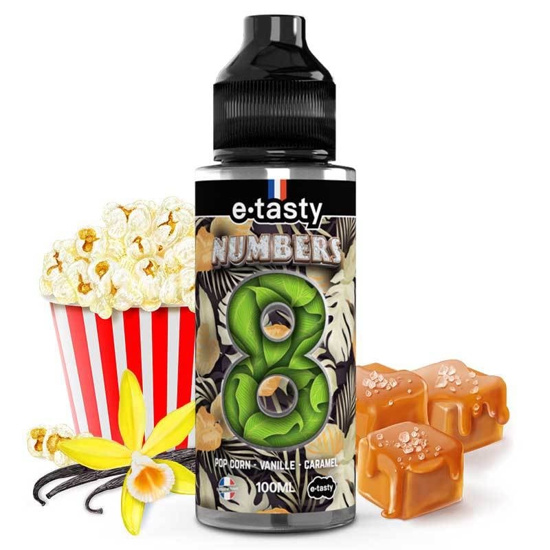 E liquide Numbers 8 E-Tasty 100ml