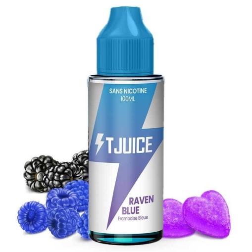 E liquide Raven Blue T-Juice 50ml / 100ml