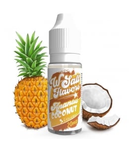E liquide Ananas Coco WSalt Flavors | Sel de Nicotine