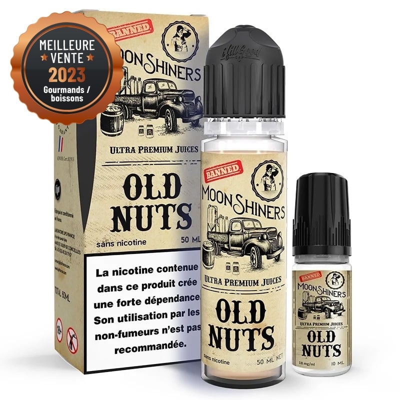 E liquide Old Nuts Moonshiners 60ml