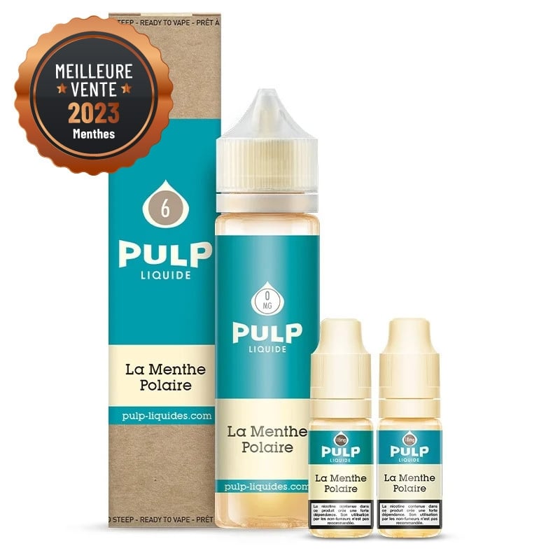 E liquide Pack 60ml La Menthe Polaire PULP | Menthe Frais