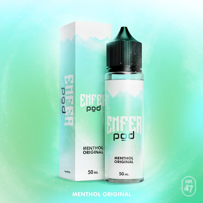 E liquide Menthol Original Enfer Pod 50ml