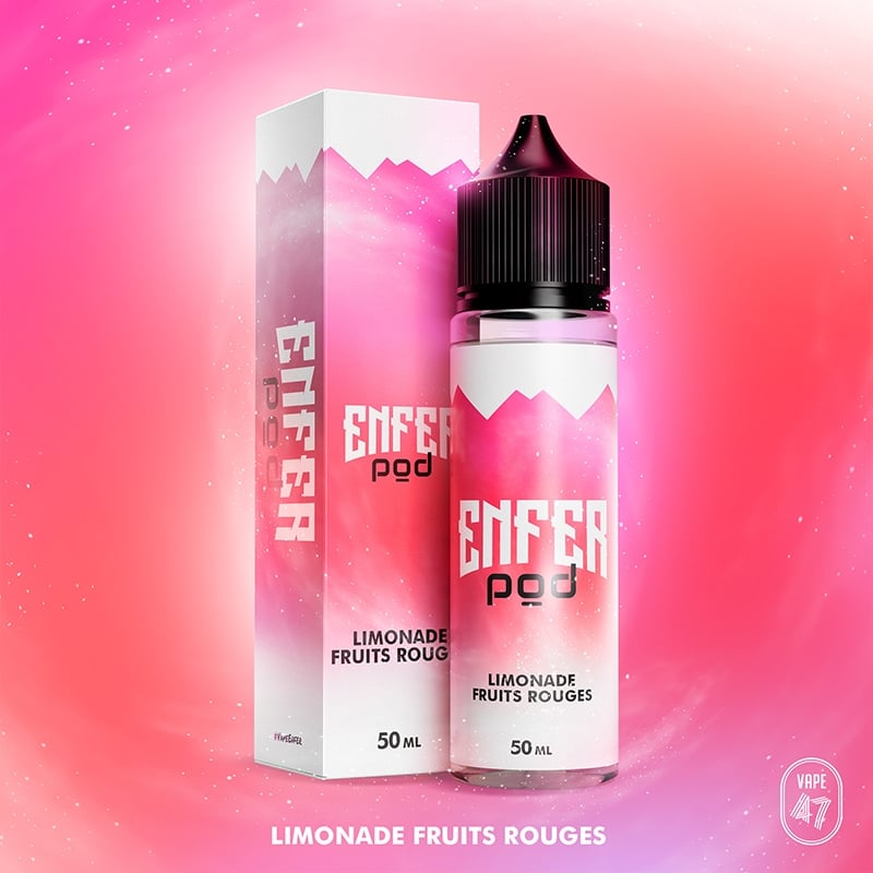 E liquide Limonade Fruits Rouges Enfer Pod 50ml