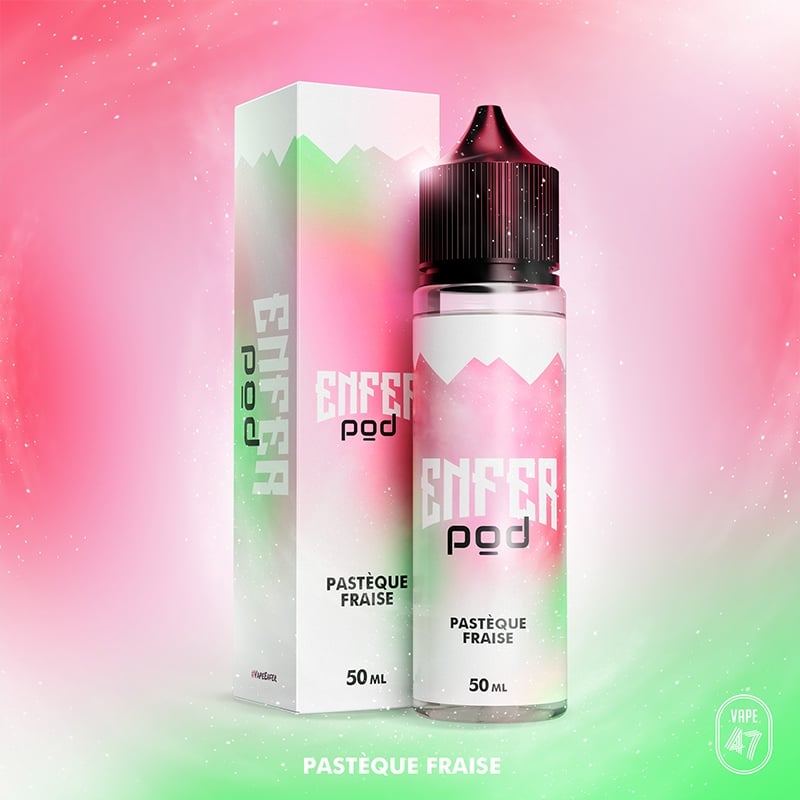 E liquide Pastèque Fraise Enfer Pod 50ml