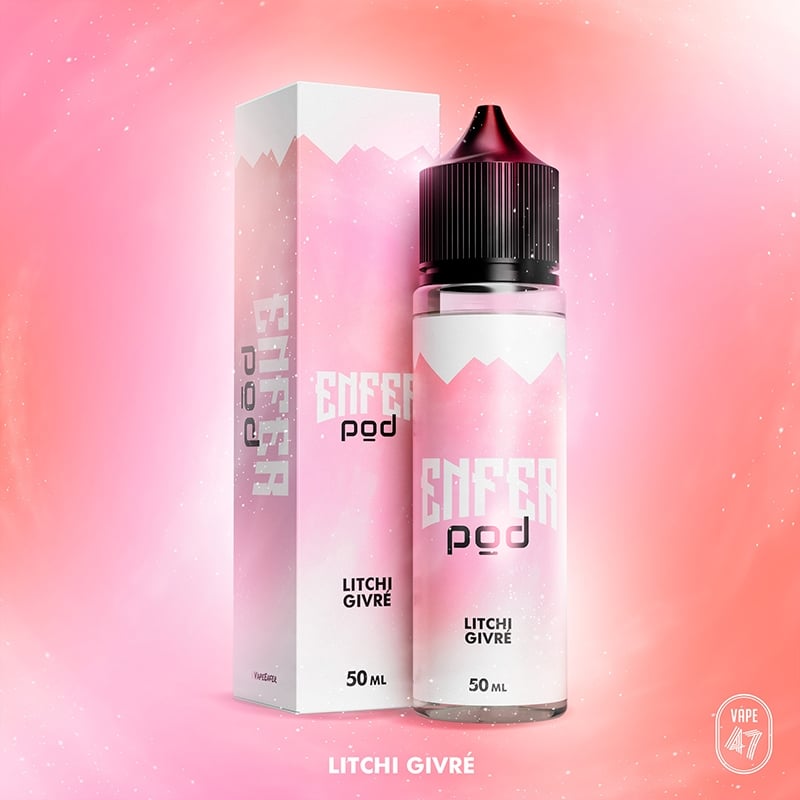 E liquide Litchi Givré Enfer Pod 50ml