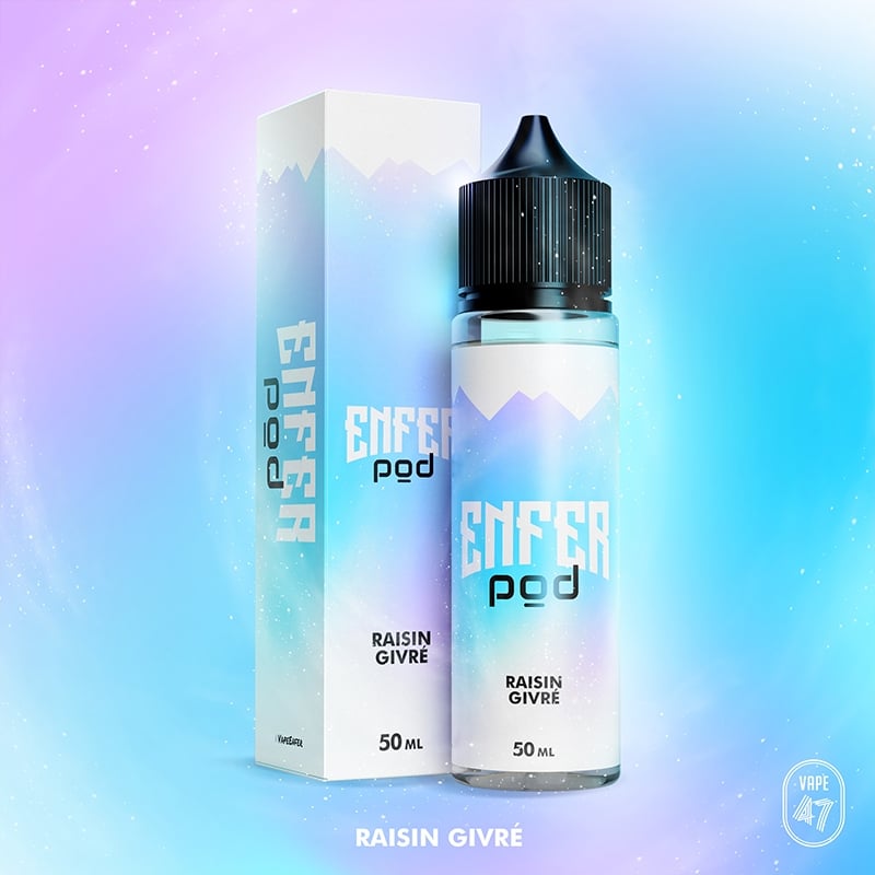 E liquide Raisin Givré Enfer Pod 50ml