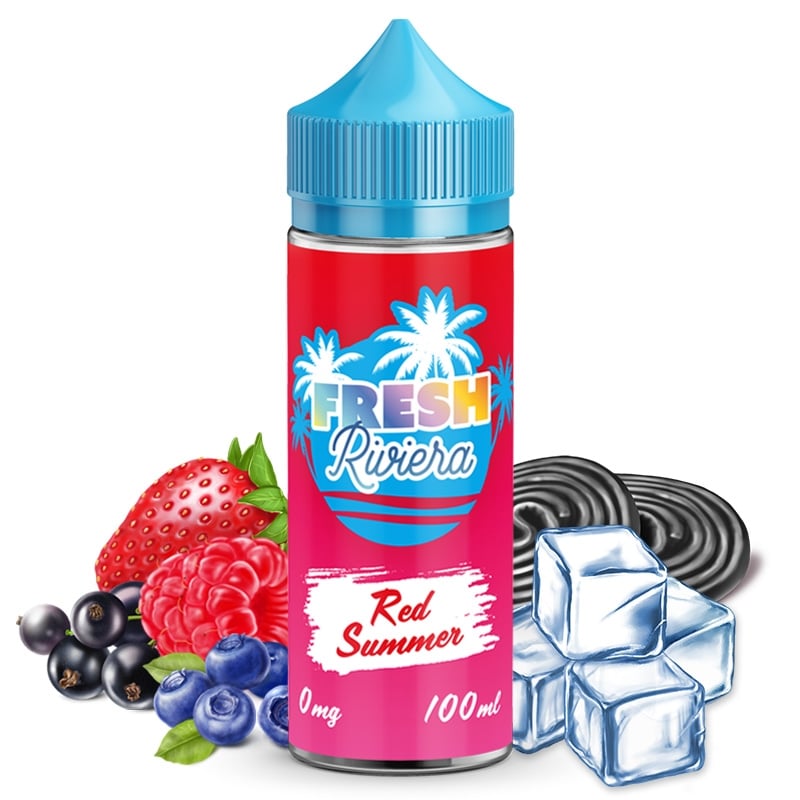 E-liquide Red Summer Fresh Riviera 50ml ou 100ml