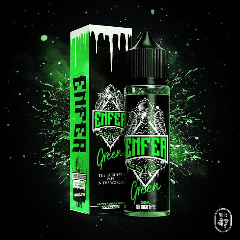 E liquide Green ENFER 50ml