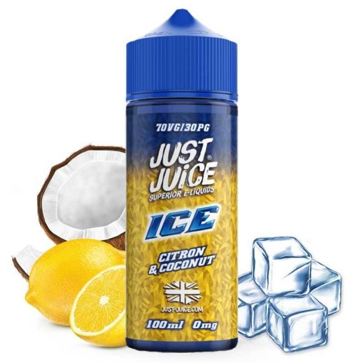 E liquide Ice Citron & Noix de Coco Just Juice 50ml