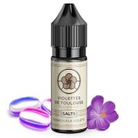 E-liquide Violettes de Toulouse Sels de nicotine Flavor Hit 10ml