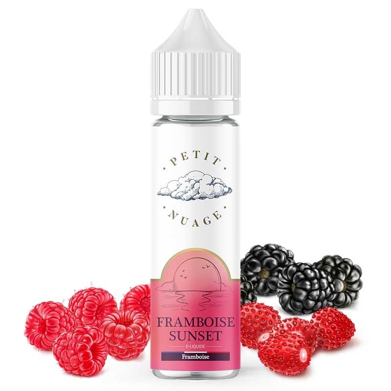 E-liquide Framboise Sunset Petit Nuage 60ml