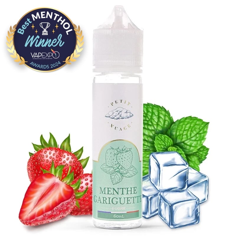 E liquide Menthe Gariguette Petit Nuage 60ml